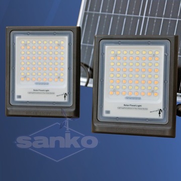 Солнечная лампа SANKO ED6 (2x LED 60Вт 2x600лм) + панель 25Вт