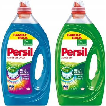 Persil Żel do Prania 200pr 2 x 5L kolor + biel