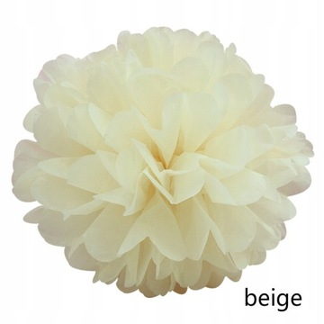 10/15/20/25/30/35/40cm papierowe pompony do zawies