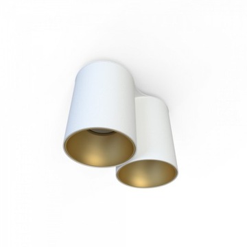 Nowodvorski Lampa sufitowa biało złota tuba spot Eye Tone II