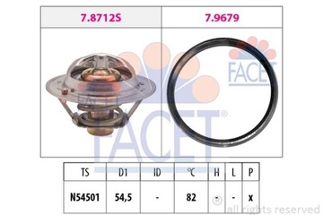 FACET 7.8712 TERMOSTAT KAPALINA CHLADÍCÍ
