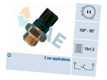 FAE 36470 PŘEPÍNAČ TERMICKÝ VENTILÁTOR CHLADIČŮ