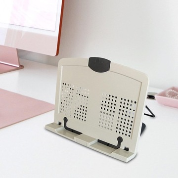 Stojak na książki ze spinaczami do papieru Podłogowy stojak na książki Metalowa podpórka