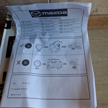 INSTALACE SVAZEK HÁK TAŽENÍ MODUL MAZDA OE CX-80