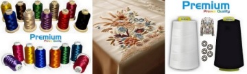 Нить для вышивальных машин Embroidery Floss 10x Spool 1000m за £ 8.98
