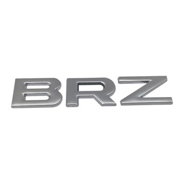 STŘÍBRNY BRZ ZNAK ZNAKY NÁLEPKA NA KAROSERIE SUBARU 8.5*1.9CM