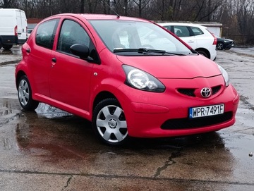 Toyota Aygo I Hatchback 3d 1.0 VVT-i 68KM 2006 TOYOTA AYGO Salon Polska,Niski przebieg, 5d 1.0 VVT-i 68KM