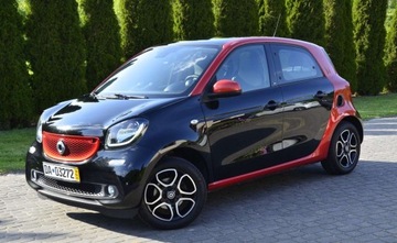 Smart Forfour II Hatchback 0.9 90KM 2018 Smart ForFour II W453 0.9 Turbo Benzyna 90KM Prime Panorama Skóra Aut.Klima, zdjęcie 1
