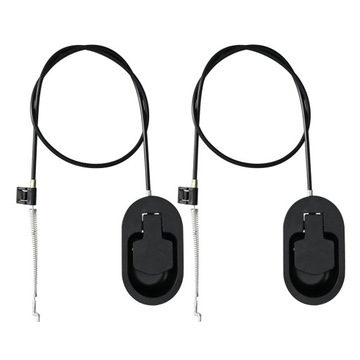 Рычаг для шезлонга с черной ручкой, 2 шт.