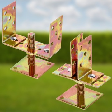 PODSTAWA SŁUPA U 120-160 REGULOWANA KOTWA WSPORNIK