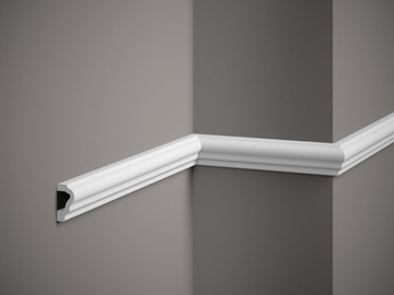 Настенная планка гладкая 3,9см Mardom Decor MD255