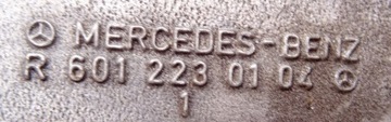MERCEDES 190 W201 2,5D UCHYCENÍ R6012230104