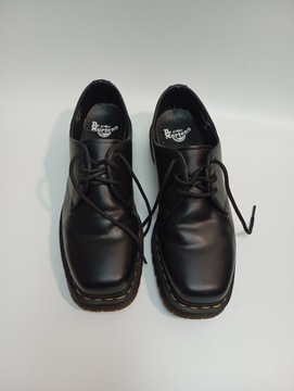 Dr Martens 1461 Bex Czarne buty na platformie z 3 oczkami 44