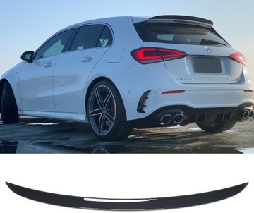 SPOILER LOTKA MERCEDES HATCHBACK W177 CZARNY POŁYSK