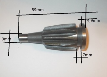 Koło zębate orzech do uchwytu tokarskiego 3200-200