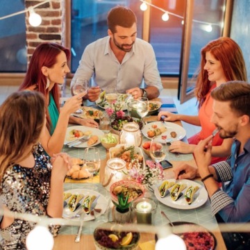 UCHWYT STOJAK SERWOWANIA TACOS PRZEKĄSEK STALOWY