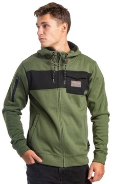 bluza Meatfly Josh Zip - Olive