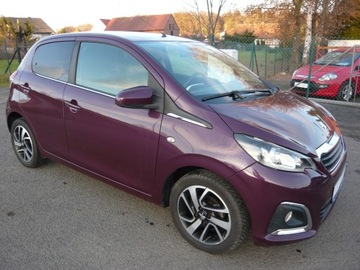 Peugeot 108 1.2 VTi 82KM 2014 Peugeot 108 PureTech 82 Allure , TOP stan , najbogatsze wyposażenie, zdjęcie 3