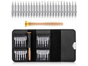 WKRĘTAK TORX ŚRUBOKRĘT prezcyzyjny zestaw HQ małe bity okularów 26w1