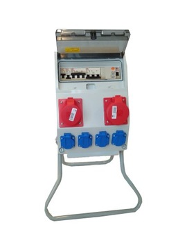Rozdzielnica budowlana rozdzielnia FWR 4x230V 32A