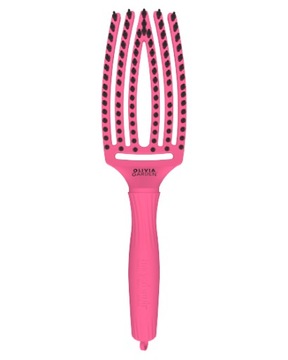 Szczotka Olivia Garden Fingerbrush Combo Amour 2022 Hot Pink