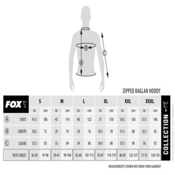 Толстовка для рыбалки на молнии Fox Collection, размер 2XL