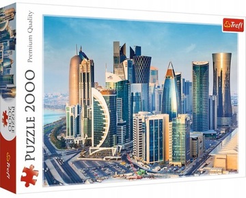 PUZZLE 2000 ELEMENTÓW DOHA KATAR STOLICA TREFL