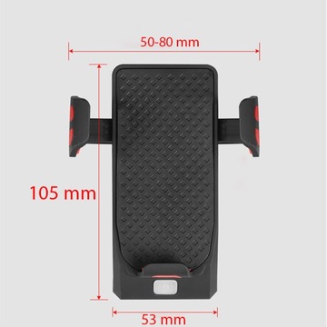 UCHWYT ROWEROWY NA TELEFON LAMPKA ROWEROWA LED