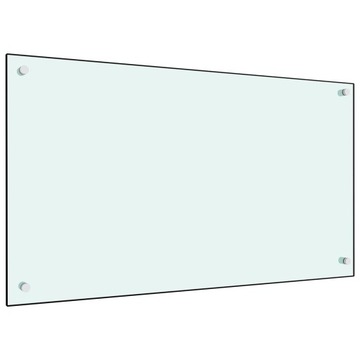 PANEL OCHRONNY SZKLANY Kuchni Przeźroczysty biały 90x50cm