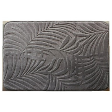 Dywanik Exotic nature foam szary DOMAREX 60x90