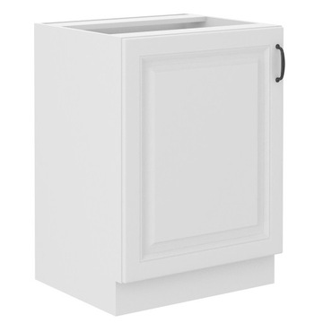 Biała szafka kuchenna stojąca 60 cm SNOW biały