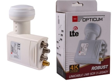 Konwerter LNB Unicable Opticum SCR 3 Legacy 0,1 dB