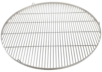 RUSZT DO GRILLA 90cm OKRĄGŁY DO PALENISKA TRÓJNOGU WISZĄCY PREMIUM INOX LUX
