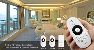 ПУЛЬТ ДИСТАНЦИОННОГО УПРАВЛЕНИЯ для контроллеров светодиодных лент MONO / CCT 4 ZONE