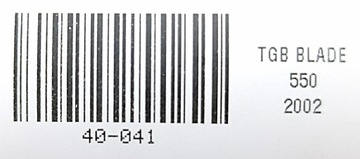 TGB BLADE 550 02 СИДЕНЬЕ СЕДЛО