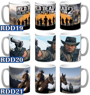 Кружка Red Dead Redemption в подарок + имя БЕСПЛАТНАЯ КАРТОННАЯ СМЕСЬ ДИЗАЙНОВ САНТА