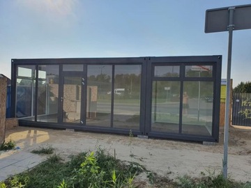 PAWILONY HANDLOWE KONTENERY KIOSK SKLEP BIURO 6x5m