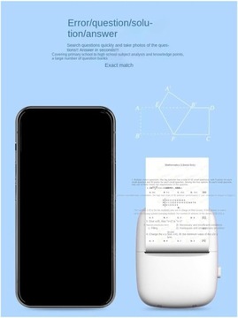 Ma?A Przeno?Na Bezprzewodowa Termiczna Drukarka Fotograficzna