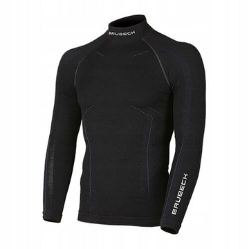 Bielizna długi rękaw Brubeck Extreme Wool czarny