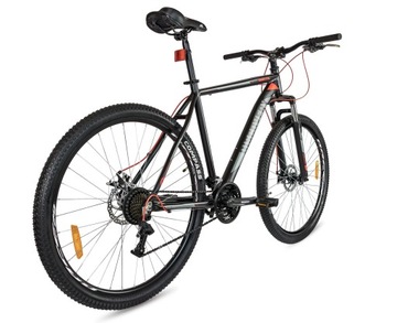 Мужской горный велосипед, 29 дюймов, MTB, алюминиевая легкая рама, амортизация, 2 диска