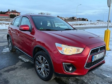 Mitsubishi ASX I SUV Facelifting 2015 1.6 117KM 2016 Mitsubishi ASX Sliczny ASX 1.6 benzyna 117tys km grzany fotel Parktronik, zdjęcie 3