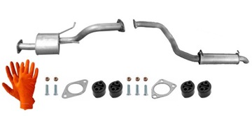 MITSUBISHI PAJERO 3.2 Di-D TŁUMIK ŚRODKOWY KOŃCOWY