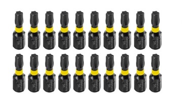 Ударные биты TX25 x 25 мм, 20 шт.