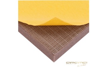 Akustyczny panel SAMOPRZYLEPNY pianka 25x50cm gr. 7cm KLOCEK atesty