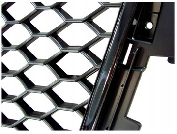 GRILL ATRAPA Do Audi A3 8P lift Od 2008 Do 2012 Roku RS LooK CZARNY POŁYSK