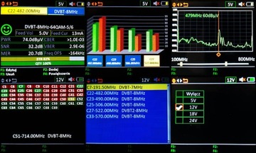 Amiko TSC 1270 спутниковый и наземный измеритель