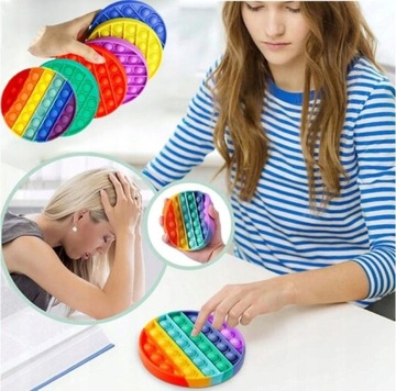 БОЛЬШАЯ СЕНСОРНАЯ ИГРУШКА PUSH BUBBLE POPIT 30 СМ