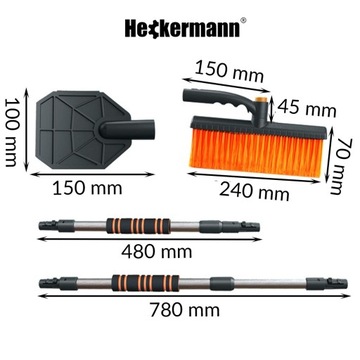 СКРЕБОК ДЛЯ ОКОН АВТОМОБИЛЯ ТЕЛЕСКОПИЧЕСКАЯ ЩЕТКА ДЛЯ СНЕГА