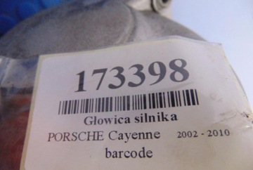 PORSCHE CAYENNE 4.5 V8 HLAVA MOTORU