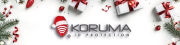 Кошелек для документов, тонкий RFID-защитный, красный